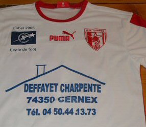Maillot Deffayet avec le logo labellisation