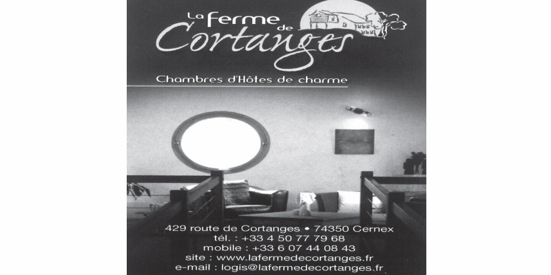 La ferme de Cortanges - Cernex